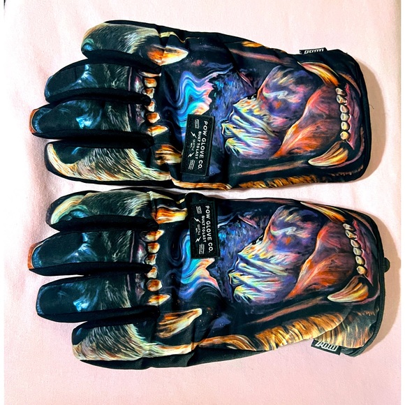 POW SKI/SNOWBOARD GLOVES - Picture 1 of 5